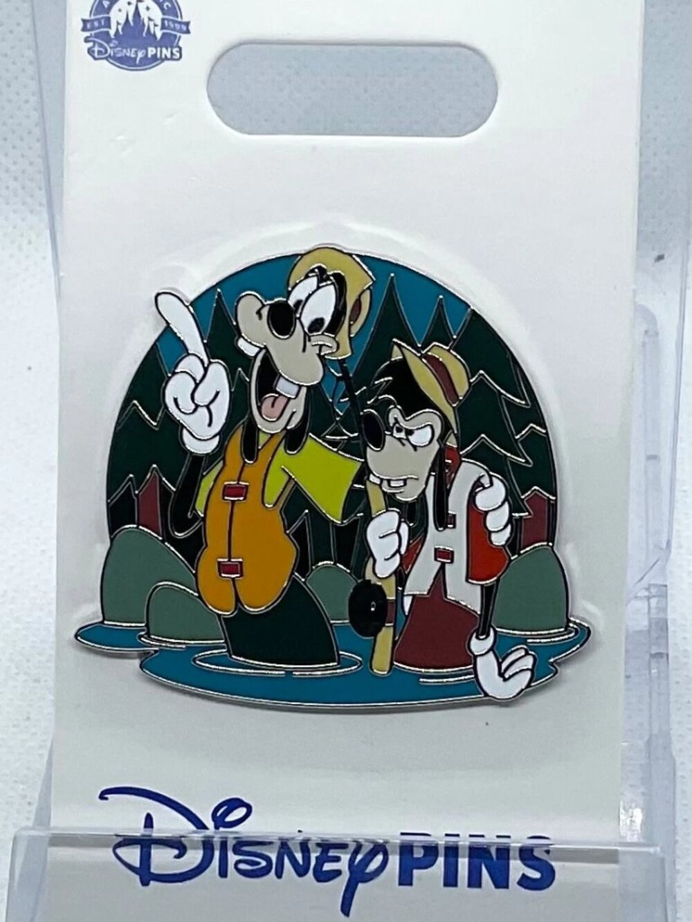 Goofy Movie 2024 Goofy and Max Fishing OE Pin
